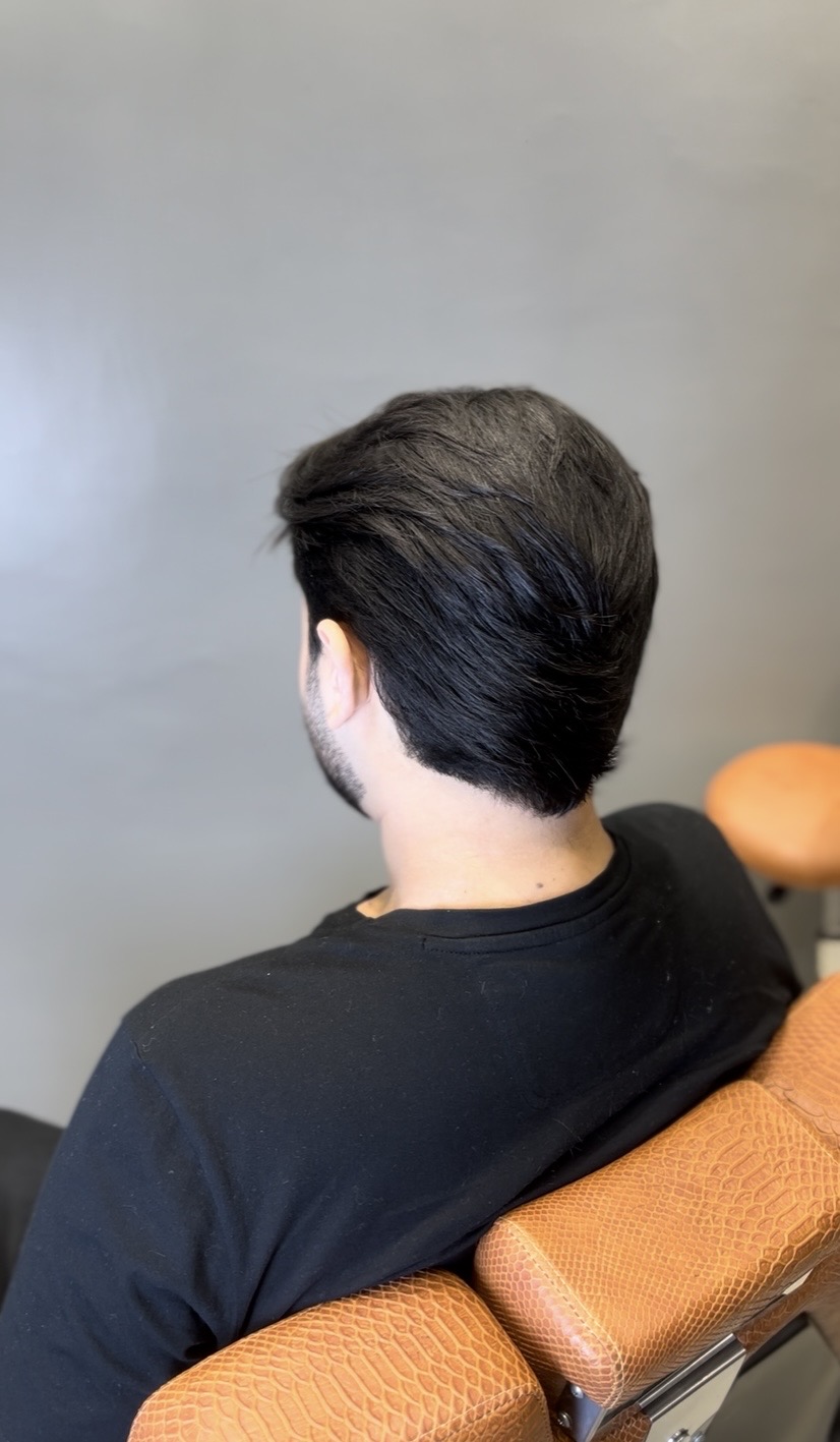 Corte na tesoura clássico 